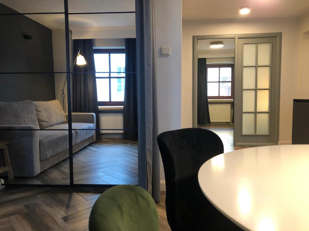 Posezení v ubytování Arte-locum Apartamenty przy Rynku