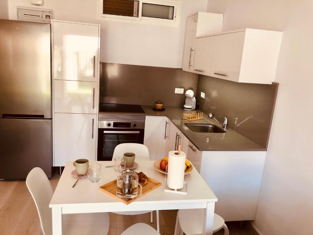 Kuchnia lub aneks kuchenny w obiekcie Relax & enjoy Cumana II Puerto Rico