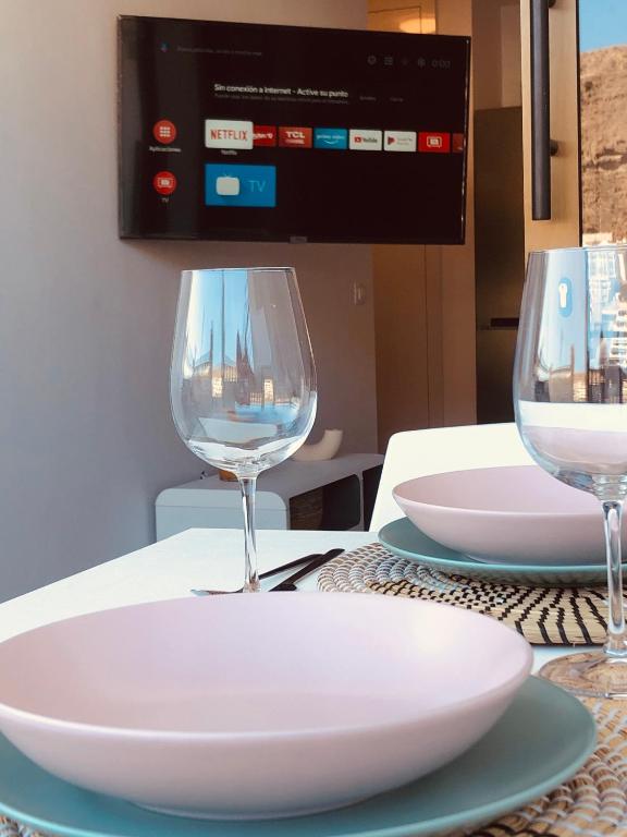Telewizja i/lub zestaw kina domowego w obiekcie Relax & enjoy Cumana II Puerto Rico