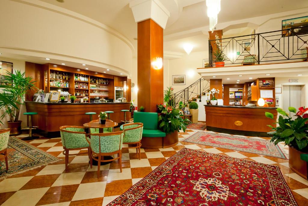 Posezení v ubytování Hotel Splendid