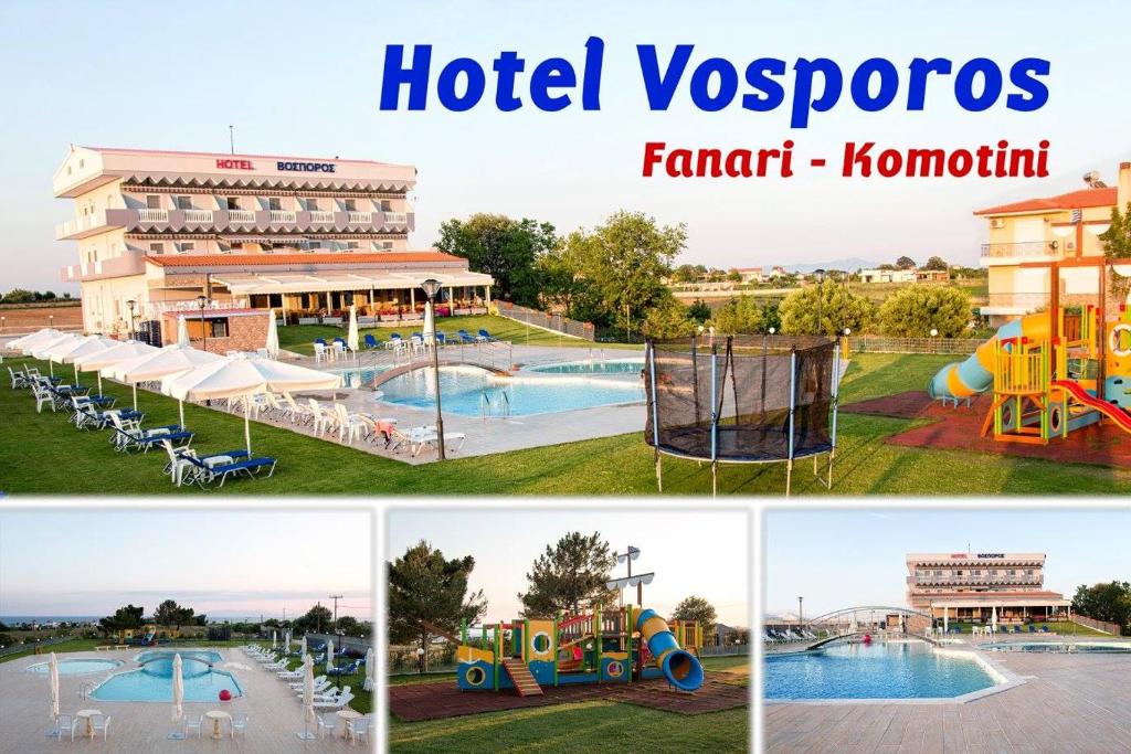 Kolam renang di atau di dekat Vosporos Hotel