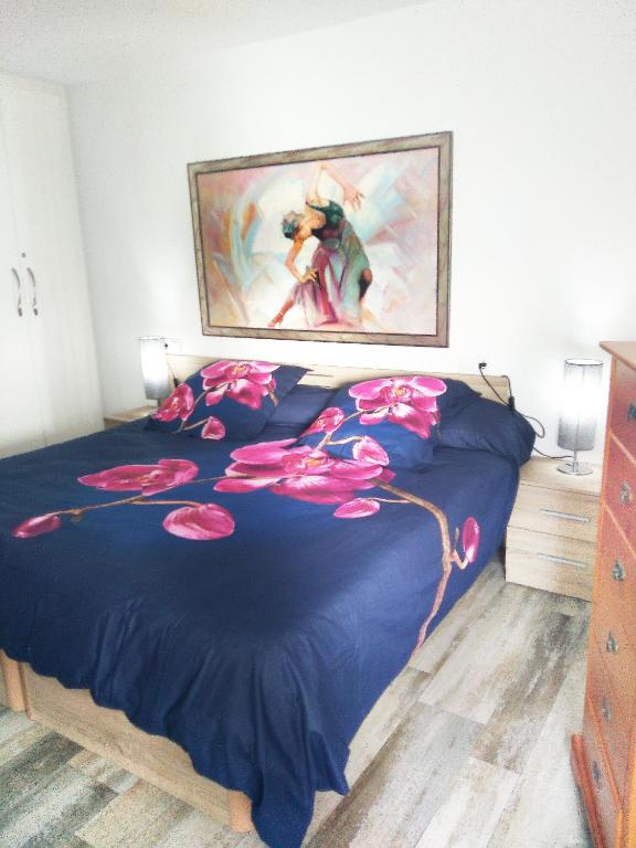 Postel nebo postele na pokoji v ubytování Apartamento Ibañez