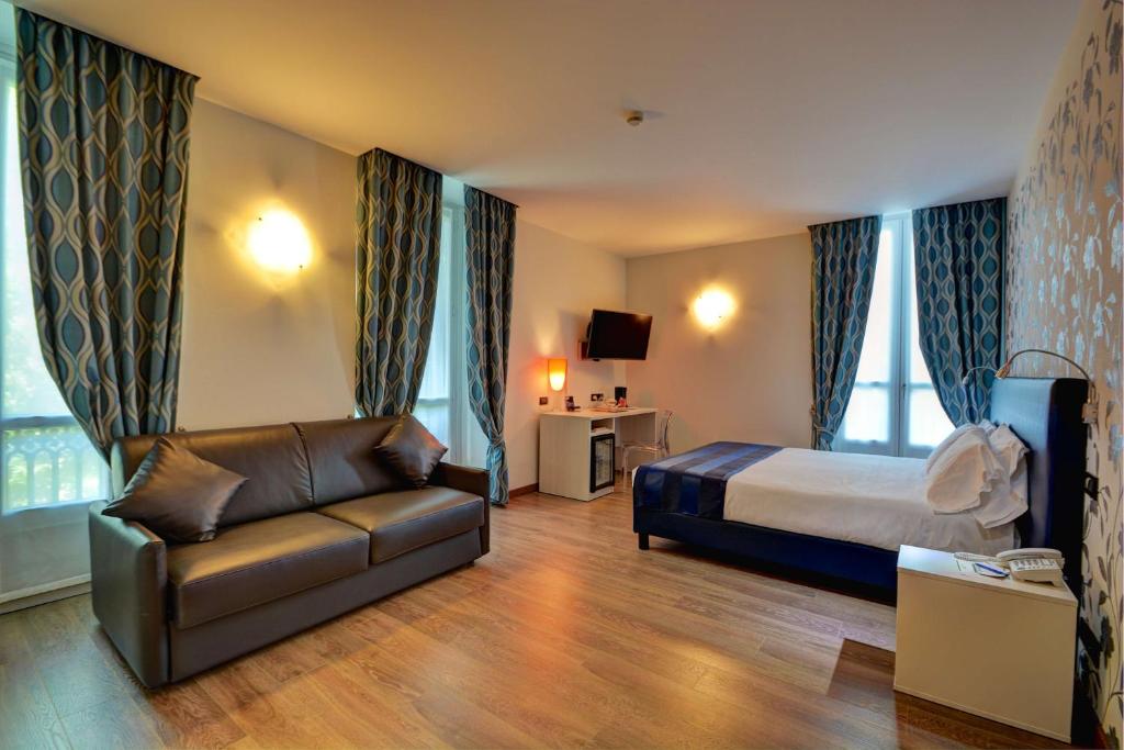 Posezení v ubytování Best Western Hotel Genio