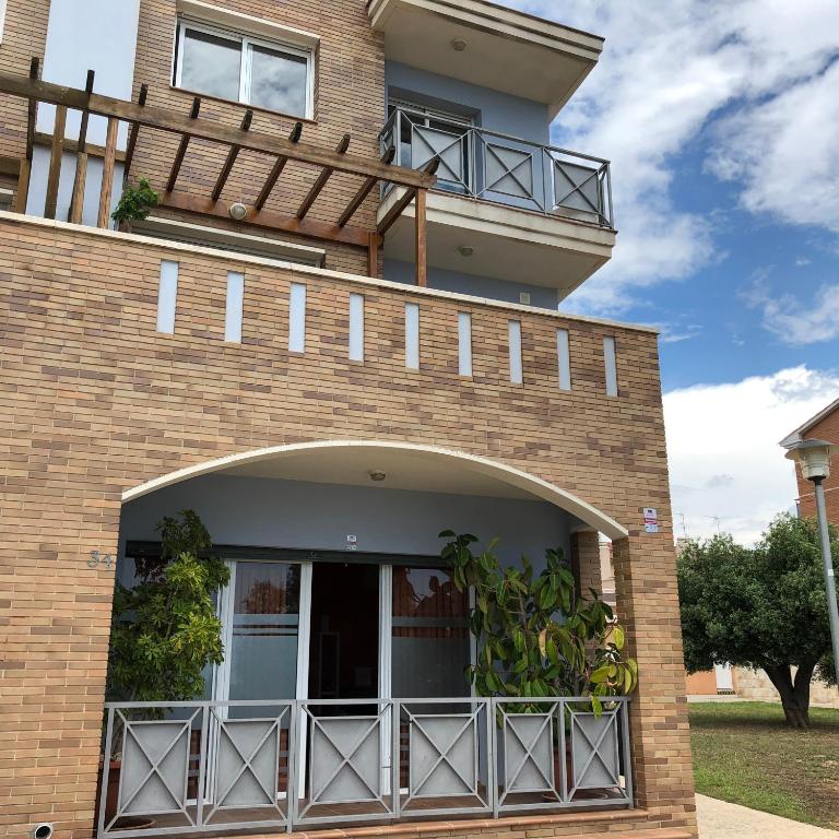 Balkón nebo terasa v ubytování Casa con vistas al mar