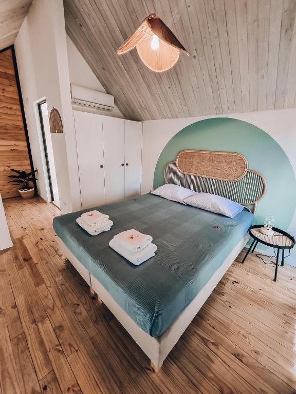 Postel nebo postele na pokoji v ubytování Little Escape