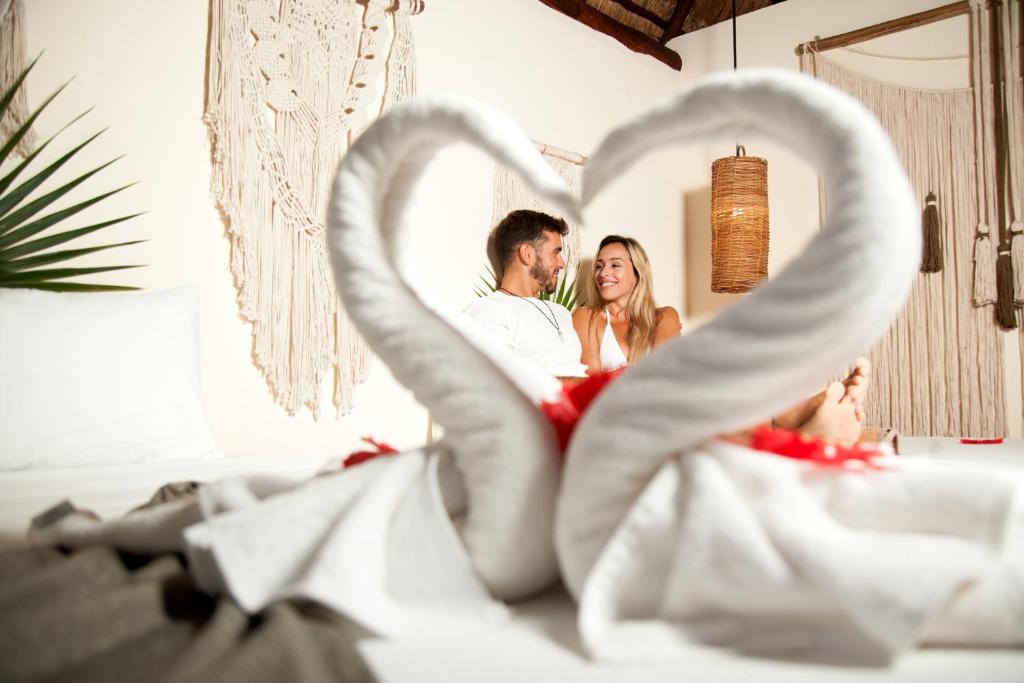 Hosté ubytování Magic Xcacel Tulum