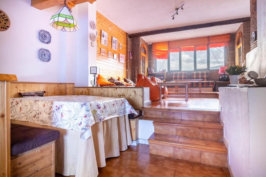 A seating area at Alojamiento Rural Cuatro Estaciones