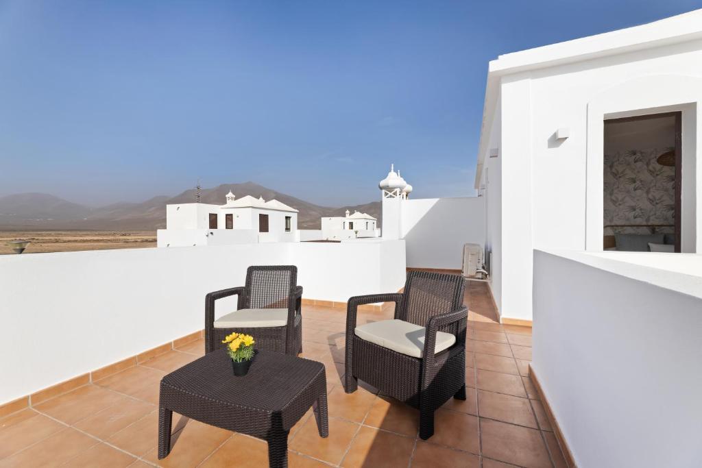 Balkon lub taras w obiekcie Lanzarote Villa Arts