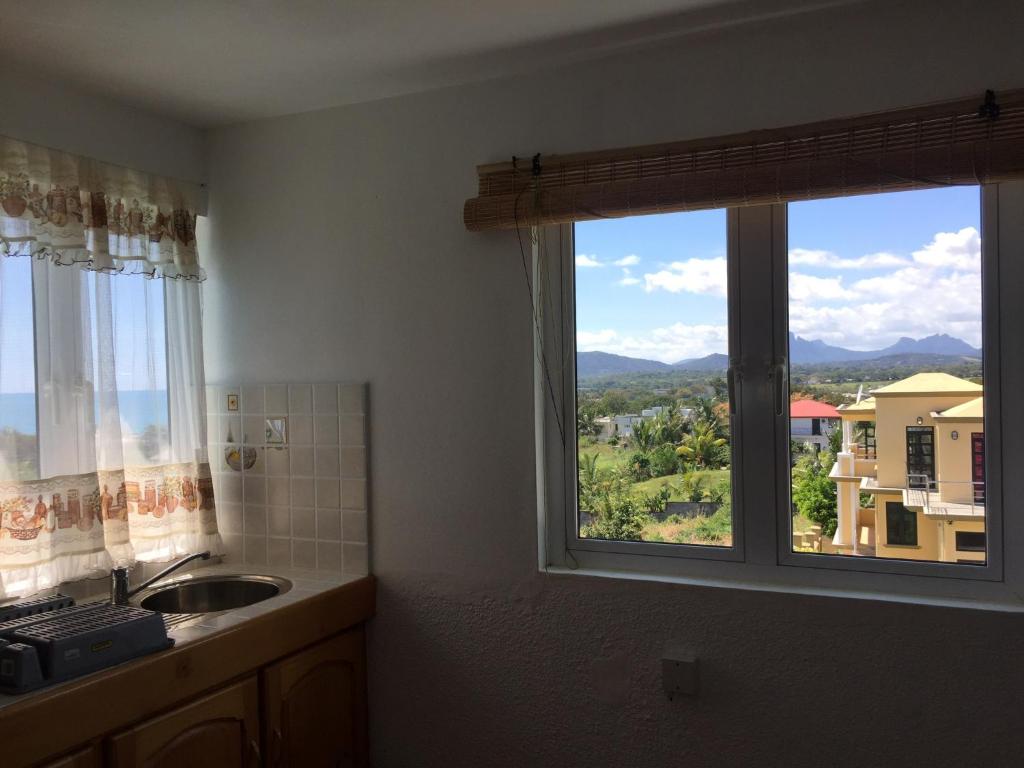 Nespecifikovaný výhled na hory nebo výhled na hory při pohledu z apartmánu