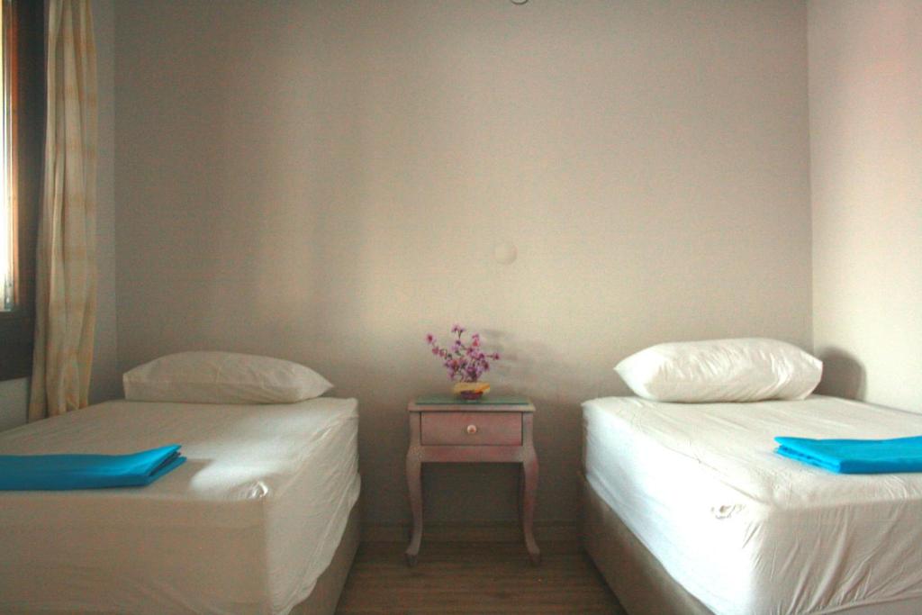 Postel nebo postele na pokoji v ubytování La Luna Hostel