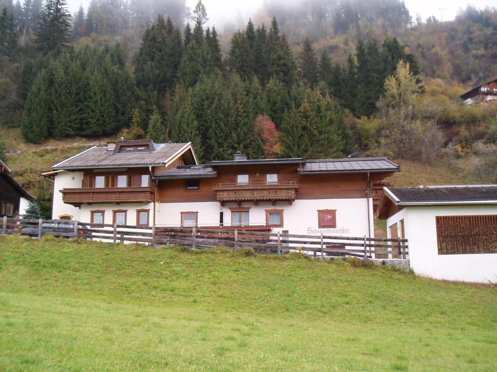 dom na wzgórzu obok pola w obiekcie Apartment Liftblick by Interhome w mieście Neukirchen am Großvenediger