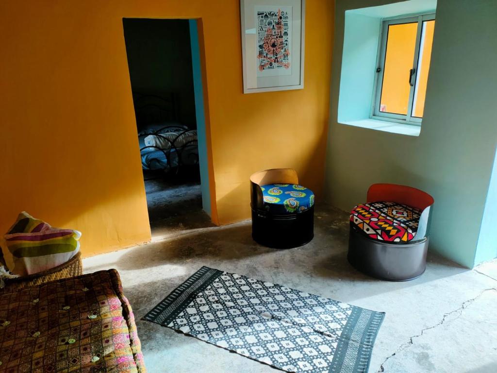 Posezení v ubytování Gîte hicking bas