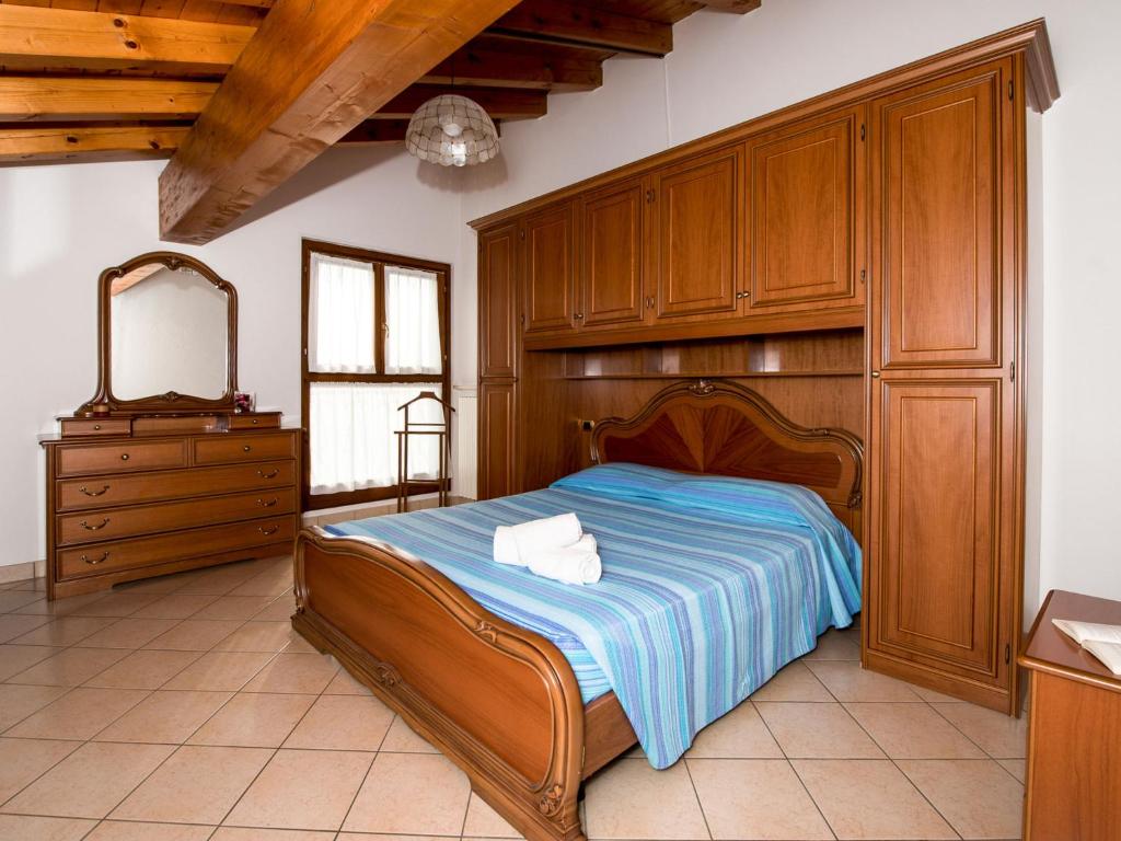 Posteľ alebo postele v izbe v ubytovaní Apartment Ca' Bottrigo-4 by Interhome