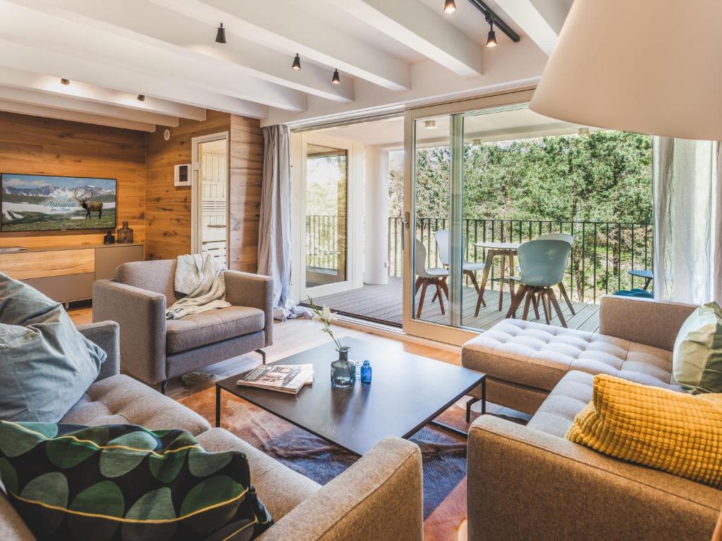 Χώρος καθιστικού στο Apartment Mariandl am Meer-5 by Interhome