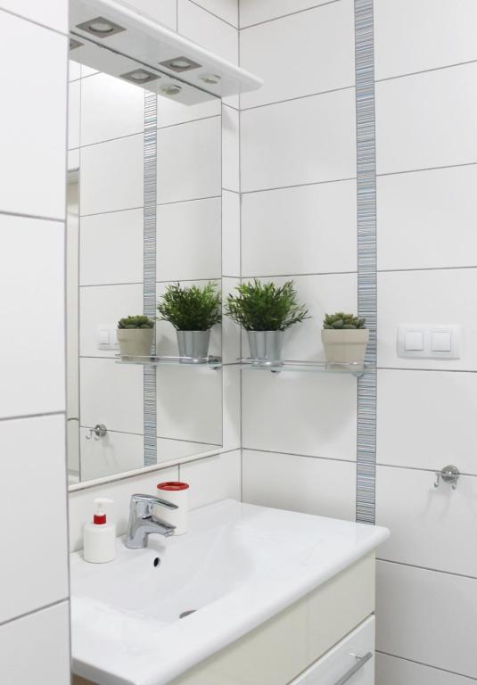 Kúpeľňa v ubytovaní Modern apartment Michalska 6