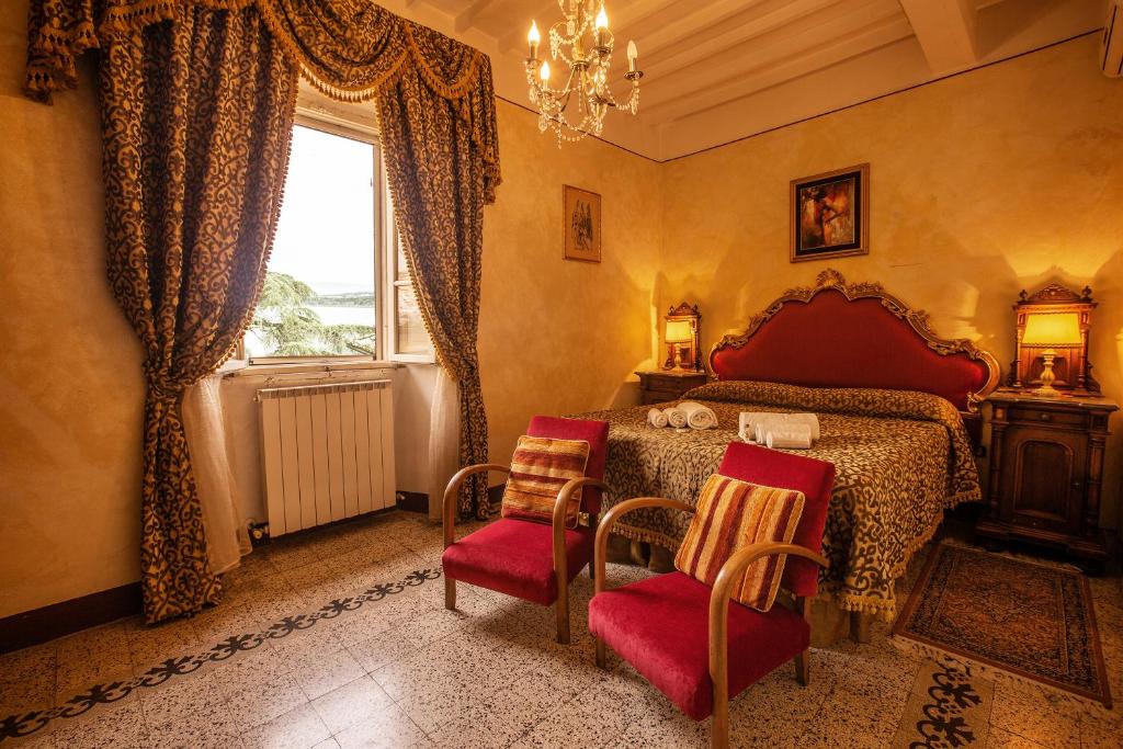 Posezení v ubytování Palazzo Barbini Dimora Storica