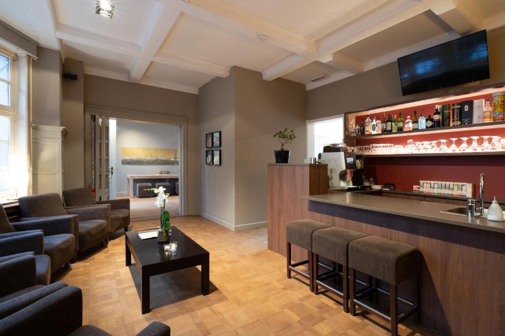 Posezení v ubytování Hotel Villa Monte