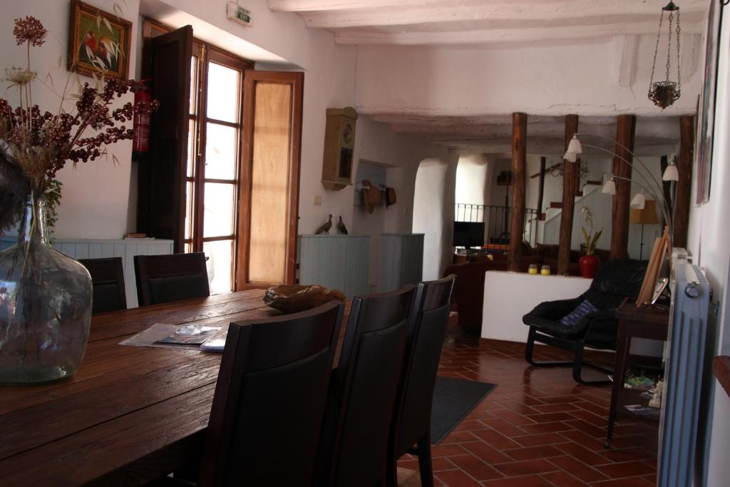 Posezení v ubytování Casa de Familia Cortijo La Cubertilla