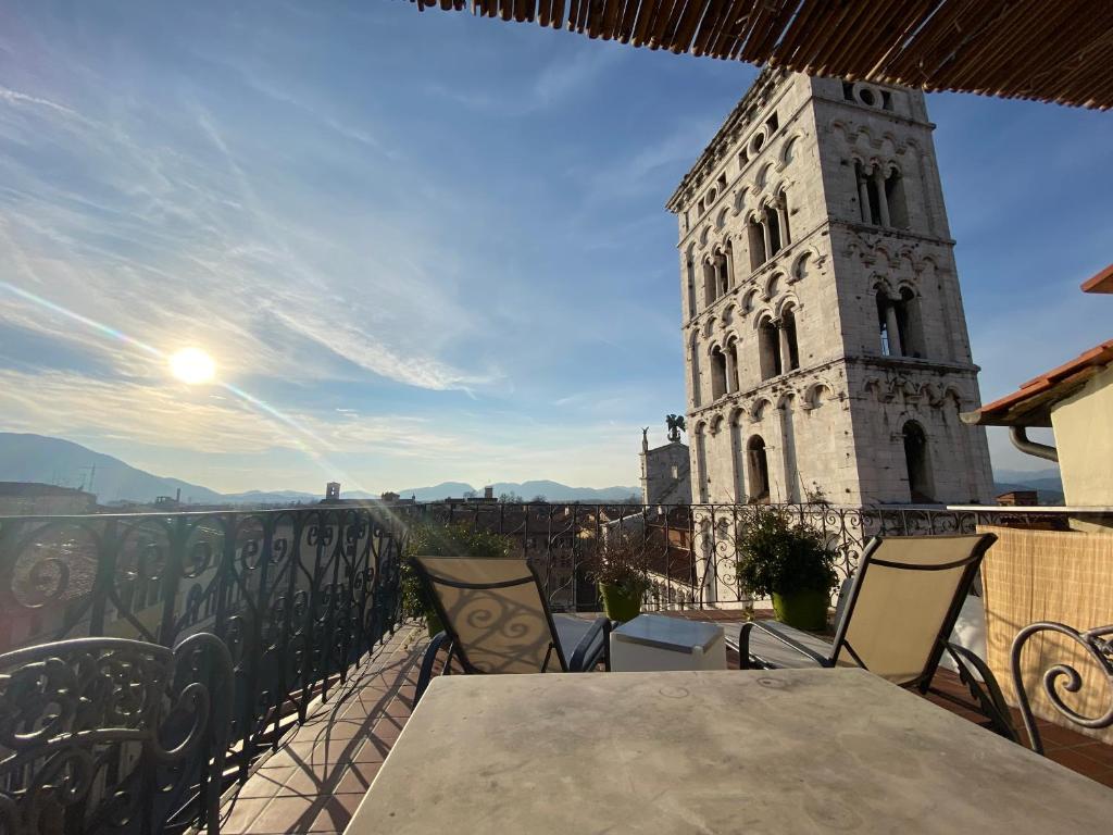 Balkón nebo terasa v ubytování Palazzo Rocchi - Residenza D'Epoca