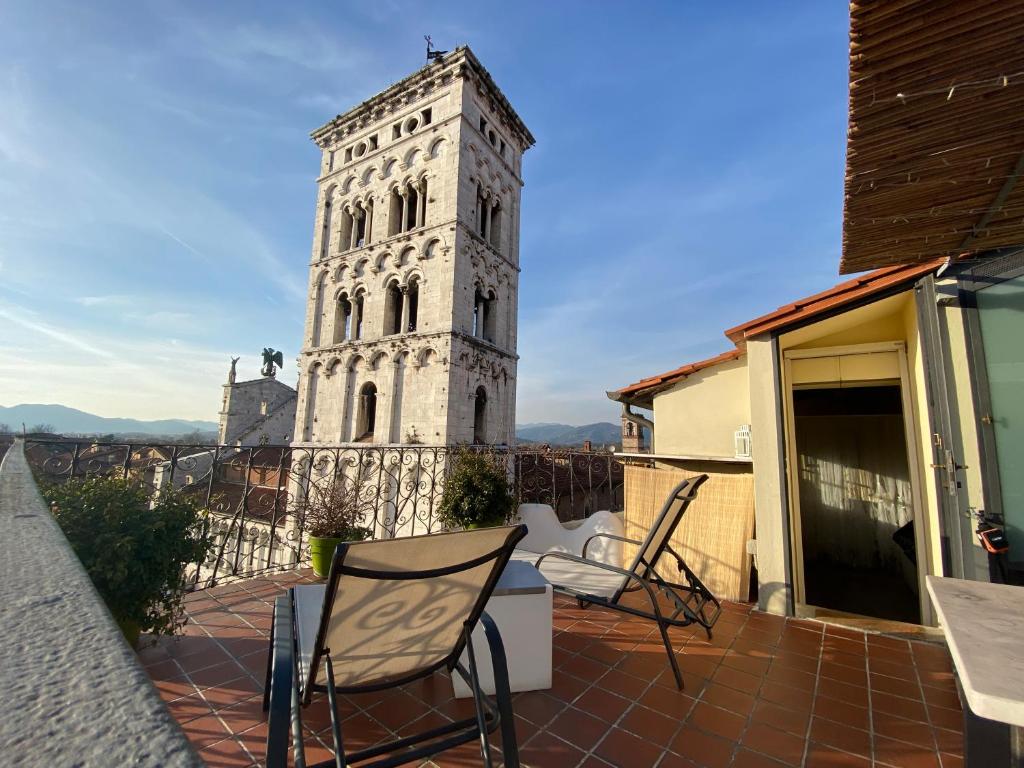 Balkón nebo terasa v ubytování Palazzo Rocchi - Residenza D'Epoca