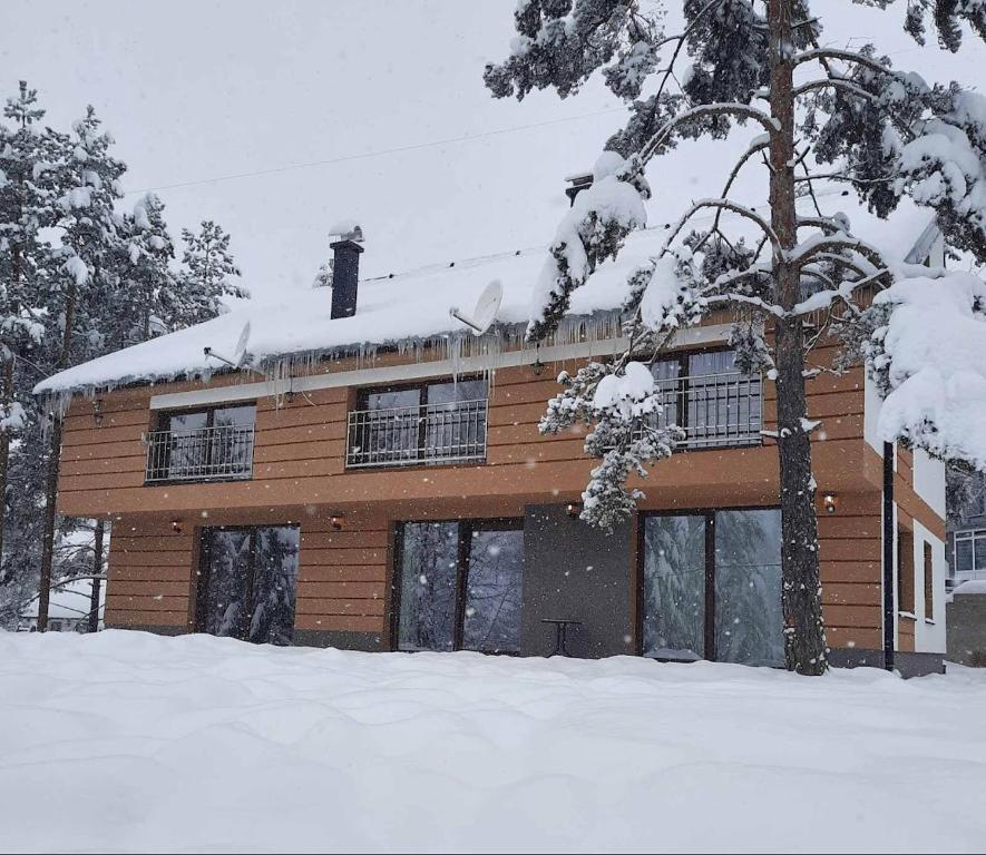 Apartman Una im Winter