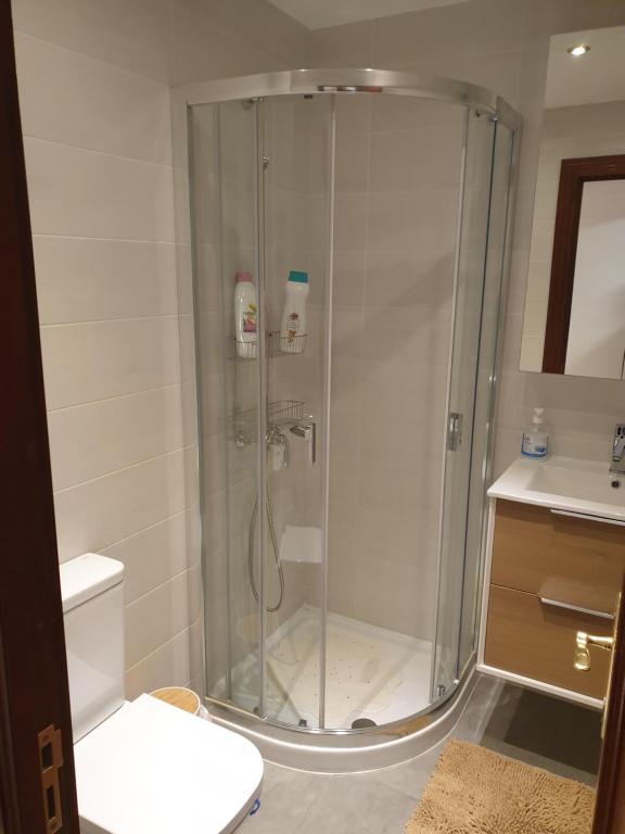 Koupelna v ubytování M&N apartamento Bilbao