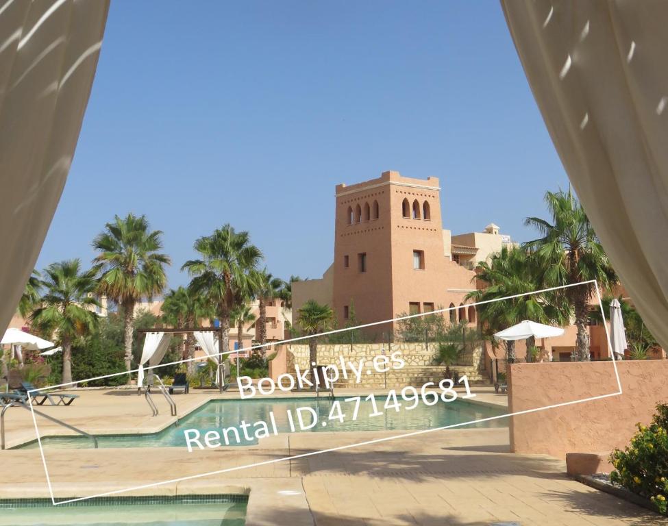Bazén v ubytovaní Kasbah del Puerto Rey Apuesto Ático alebo v jeho blízkosti