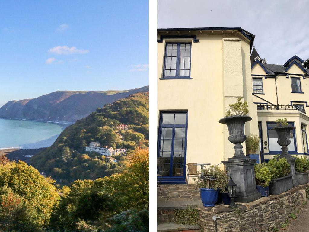 una casa con vista sull'oceano di Bayview Terrace a Lynton