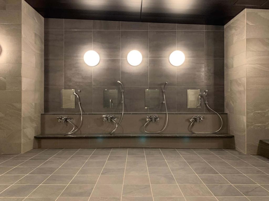 Koupelna v ubytování Akabane Holic Hotel