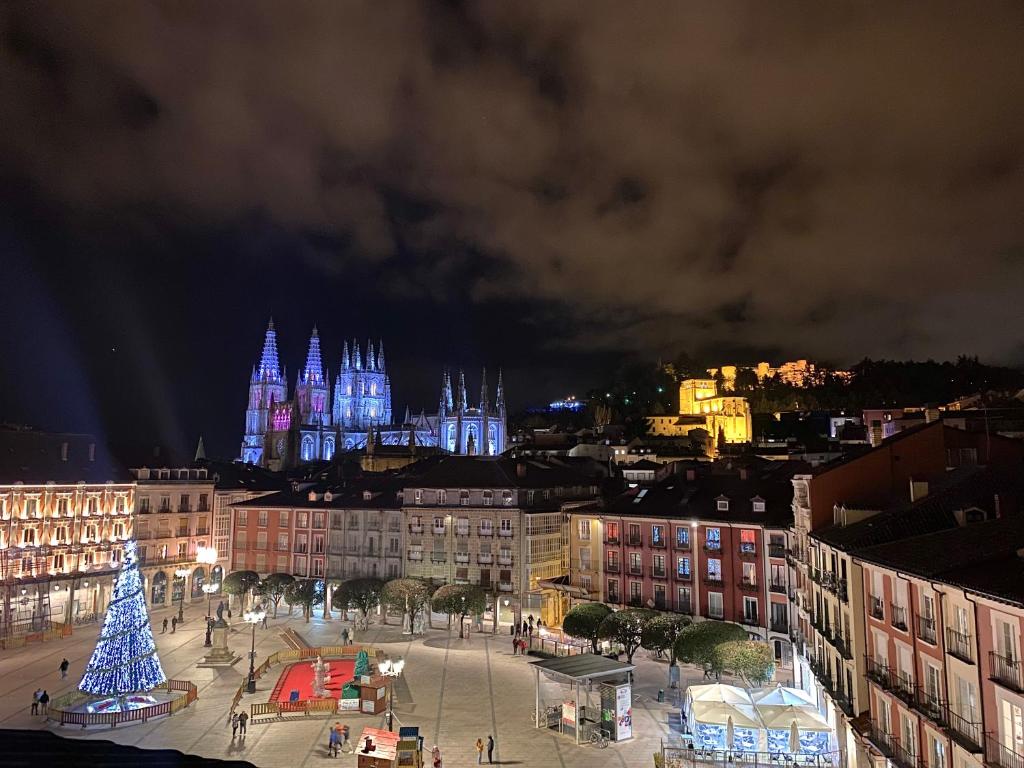 A general view of Burgos or a view of the city taken from Az apartmant