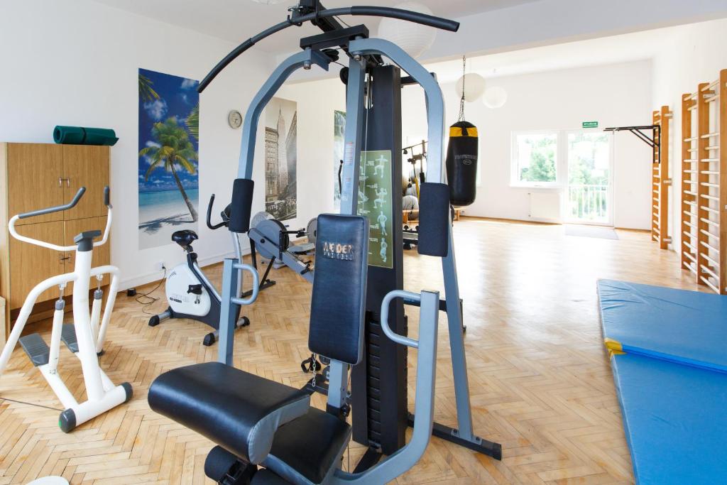 Fitness centrum a/nebo fitness zařízení v ubytování OW Fala 1