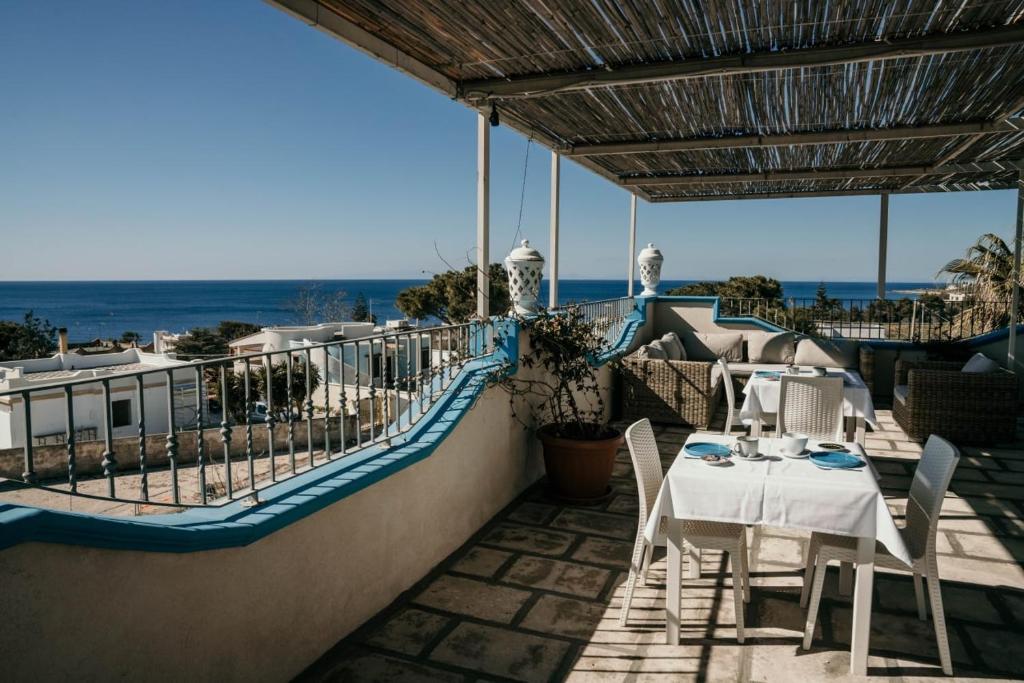 Balkón nebo terasa v ubytování Casa Mita