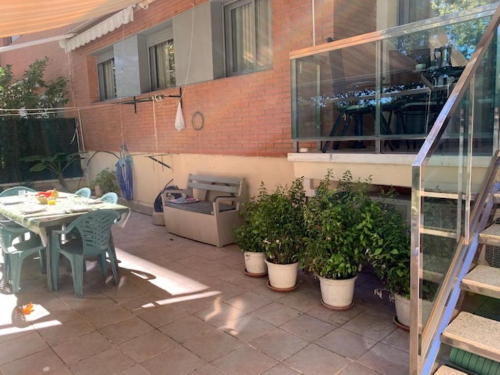 A balcony or terrace at PLATANERA apart