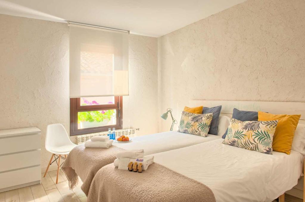 Albergue LaMorena - Twin Room With Private Bathroom
