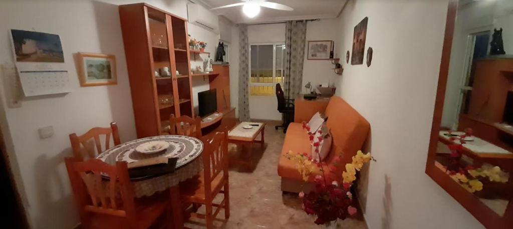 Posezení v ubytování Apartamentos La Paz VIII