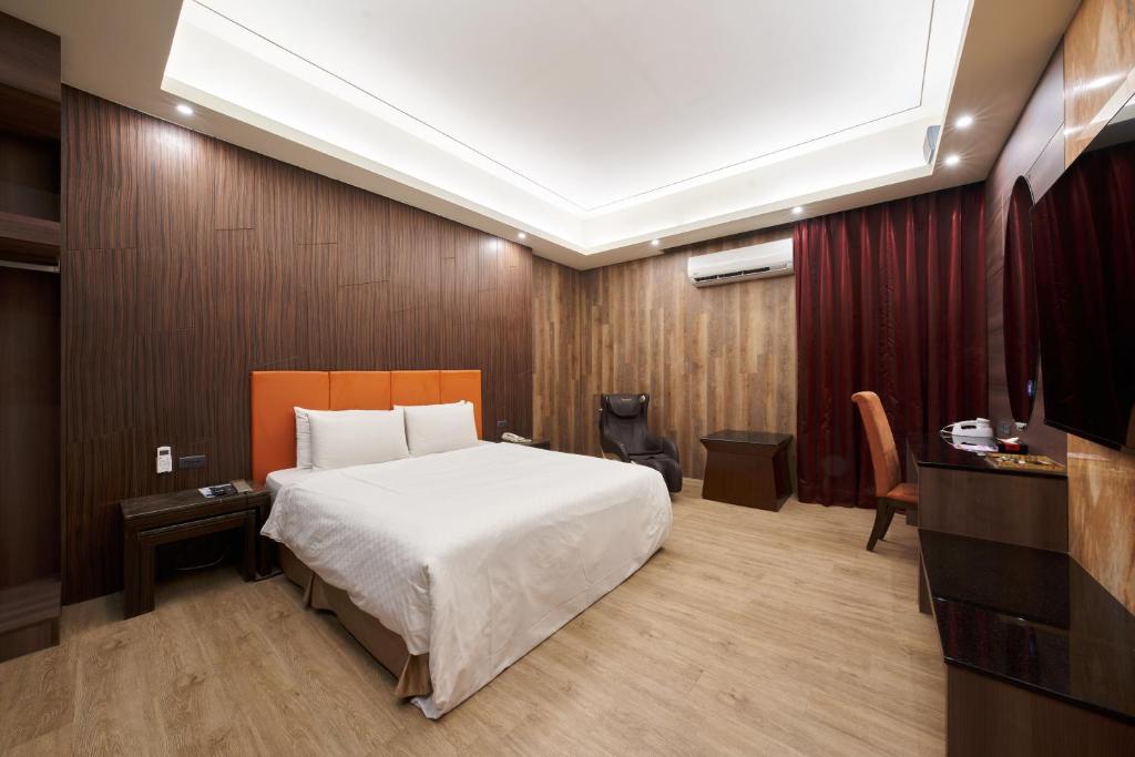 TV a/nebo společenská místnost v ubytování Cigar Motel