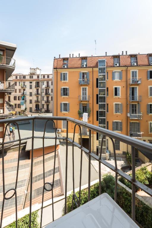 A balcony or terrace at Gaffurio Apartments