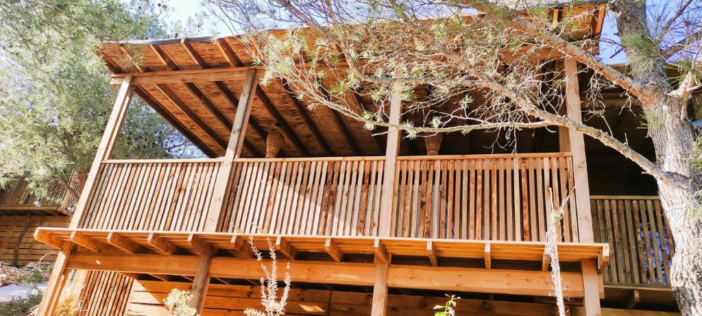 Balkón nebo terasa v ubytování Villa Occitana