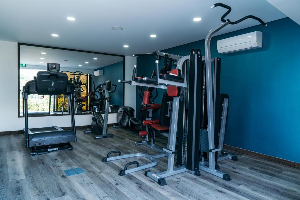 Fitness centrum a/nebo fitness zařízení v ubytování Casa Nova Agroturismo