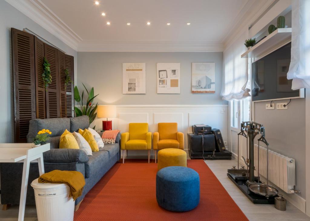 Posezení v ubytování L' ATELIER DEL ARRIAGa