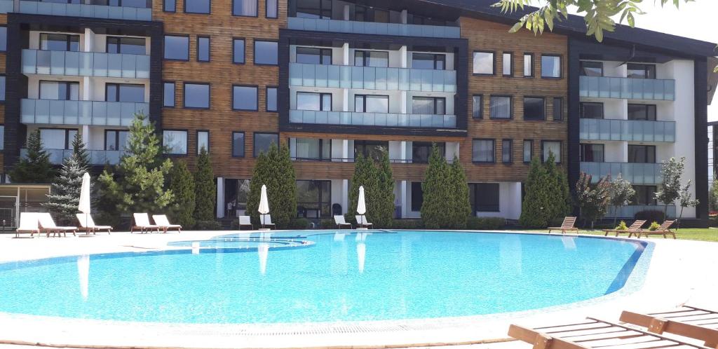 The swimming pool at or close to studio by the Pool in Aspen Heights Bansko