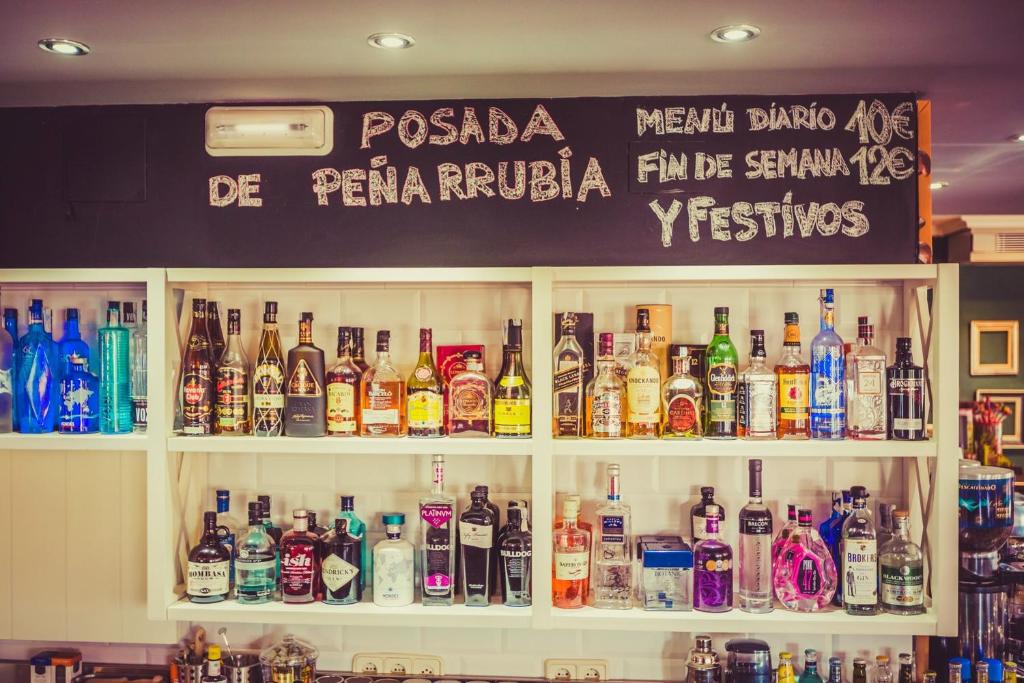 Nápoje v ubytovaní Posada Peñarubia
