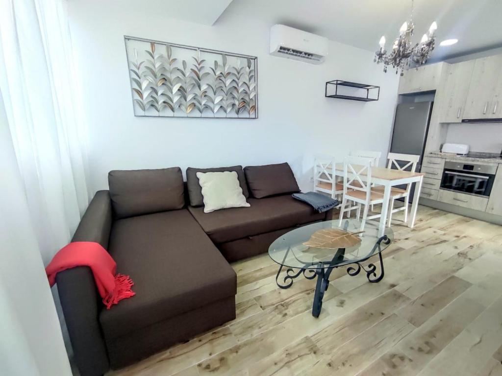 Kuchyňa alebo kuchynka v ubytovaní La Terraza de Salomon ApartamentosMalagaManagement