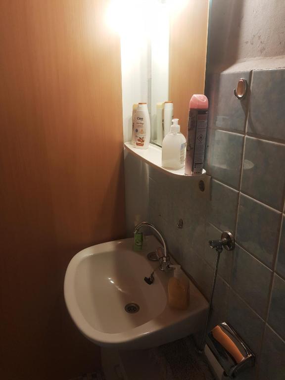 Koupelna v ubytování Gasthaus Katrin