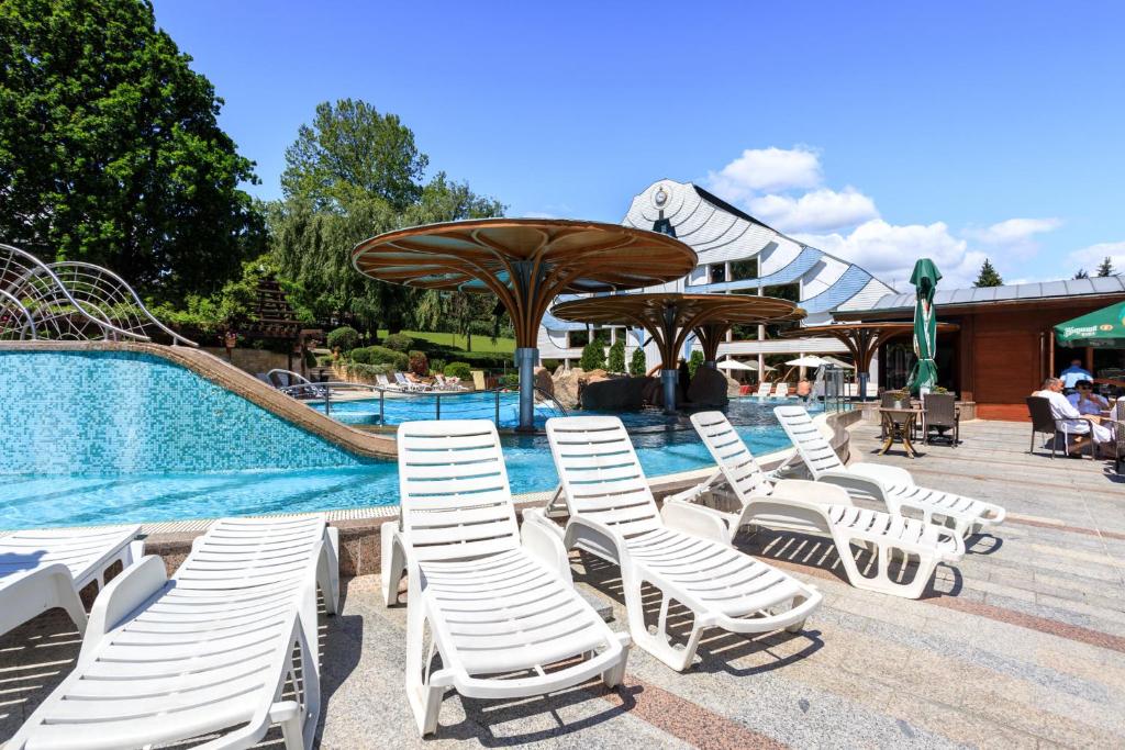 Bassein majutusasutuses Spa Residence Carbona Great Time Apartman või selle lähedal