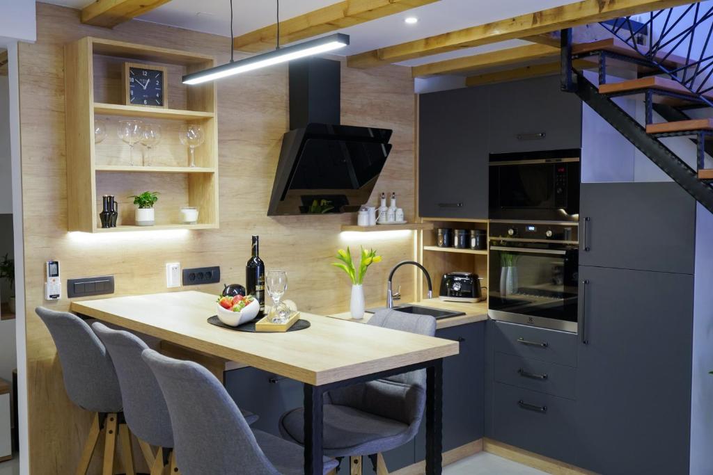 Kuchyňa alebo kuchynka v ubytovaní Apartment Ispod ure
