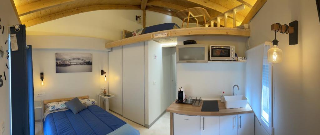 APARTAMENTOS SAN JUAN de GAZTELUGATXE - 一居室公寓，阳台三楼