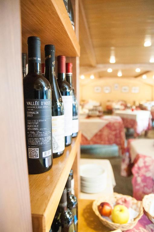 Nápoje v ubytování Hotel Vallée De Cogne