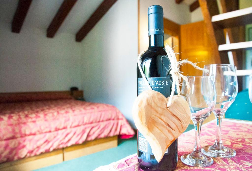 Nápoje v ubytování Hotel Vallée De Cogne