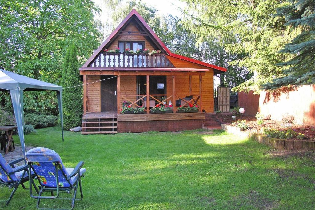 Vonkajšia záhrada v ubytovaní Detached cottage with a large garden, 200m from the lake, Bogacko-ex TUI